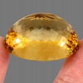 Citrin Naturstein 173,97 ct zertifiziertes Exemplar