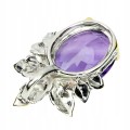 Anhänger Silber 925 natürliche 17ct Amethyst Saphire