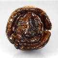 Geschnitztes Ganeshi Quarz Tigerauge 82,68 ct