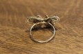 Ring Gold Diamanten Größe 14 Schmetterling Zertifikat