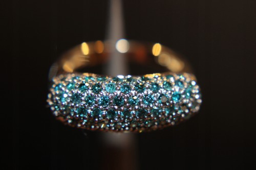 Ring Gold Diamanten Größe 14 zertifiziert