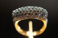 Ring Gold Diamanten Größe 14 zertifiziert