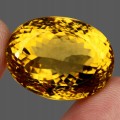 Citrin Naturstein 57,09 ct IF Huge AAA