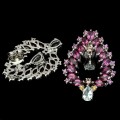 Aquamarin Granat Saphire Ohrringe Silber 925 5
