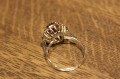 Goldring 14 Karat Rubine Größe 18,5 zertifiziert