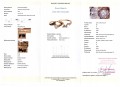 Ring Gold 14 Karat Diamanten Größe 10 zertifiziert