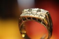Goldring 585 Diamanten Größe 15 zertifiziert