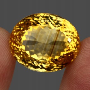 Citrin Naturstein 41,76 ct IF AAA
