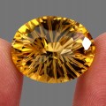 Natürlicher Citrinstein 18,02 ct IF