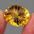 Natürlicher Citrinstein 18,02 ct IF