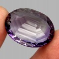 Natürlicher Amethyststein 30,23 ct zertifiziert