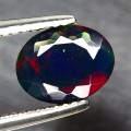 Opalschwarzer Naturstein 0,97 ct