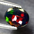 Opalschwarzer Naturstein 0,97 ct