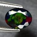 Opalschwarzer Naturstein 0,97 ct