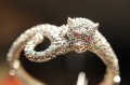 925er Silber Armband Tiger Rubin Markasit