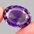 Amethyst Naturstein 74ct VVS