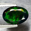 Opalschwarzer Naturstein 1,56 ct AAA