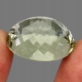 Naturstein Prasiolith 49,81 ct zertifiziert
