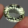 Naturstein Prasiolith 49,81 ct zertifiziert