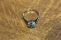 Ring Diamanten Turmalin Größe 14,5 zertifiziert