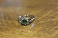Ring Diamanten Turmalin Größe 14,5 zertifiziert