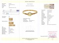 Ring 14 Karat Gold Diamanten Größe 14 zertifiziert