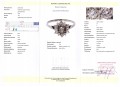 Ring 14 Karat Gold Diamanten Größe 14,5 zertifiziert