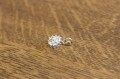 14 Karat Goldanhänger Diamanten 0,20 ct zertifiziert