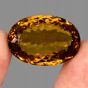 Natürliche Citrin 71,72 ct IF riesig