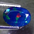 Opalschwarzer Naturstein 1,02ct