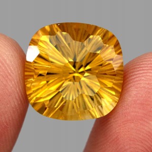 Citrin Naturstein 13,56 ct IF