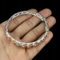 Armband 925 natürliche ausgefallene Saphire 925