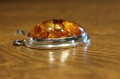 925 Silber natürlicher Cognac Bernstein Anhänger