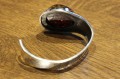 Silberarmband grüner Bernstein 925