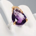925 Artistic Ring IF 22ct Amethyst Größe 18