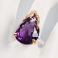 925 Artistic Ring IF 22ct Amethyst Größe 18