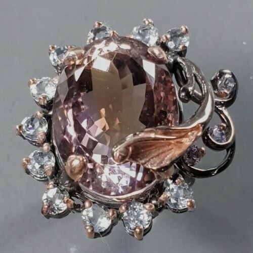 925 Art Ring Größe 17,5 Ametrin 21ct