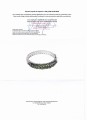 Silberarmband mit Chromdiopsid Zertifikat
