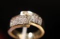 Ring Gold Diamanten 1,08 ct Größe 11 zertifiziert