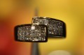 Ring Gold Diamanten 1,08 ct Größe 11 zertifiziert