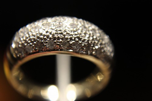 Ring Gold Diamanten Größe 13,5 zertifiziert