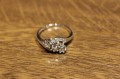 Ring Gold Diamanten 0,13 ct Größe 14 zertifiziert
