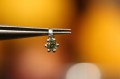 Diamant Anhänger aus Gold natürlichen Zertifikat