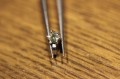 Diamant Anhänger aus Gold natürlichen Zertifikat