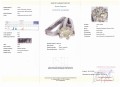 Diamant Anhänger aus Gold natürlichen Zertifikat