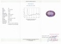 Ametrin 13,17 Karat zertifizierter Naturstein