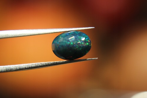 Opal schwarzer Naturstein 1.20ct 