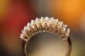 Ring Gold natürliche Diamanten 1,00 ct Größe 16