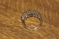Ring Gold natürliche Diamanten 1,00 ct Größe 16