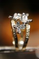 Goldring mit Zirkonia Größe 15,5